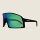 Aonach Sunglasses (Matt Black/Green) #contain