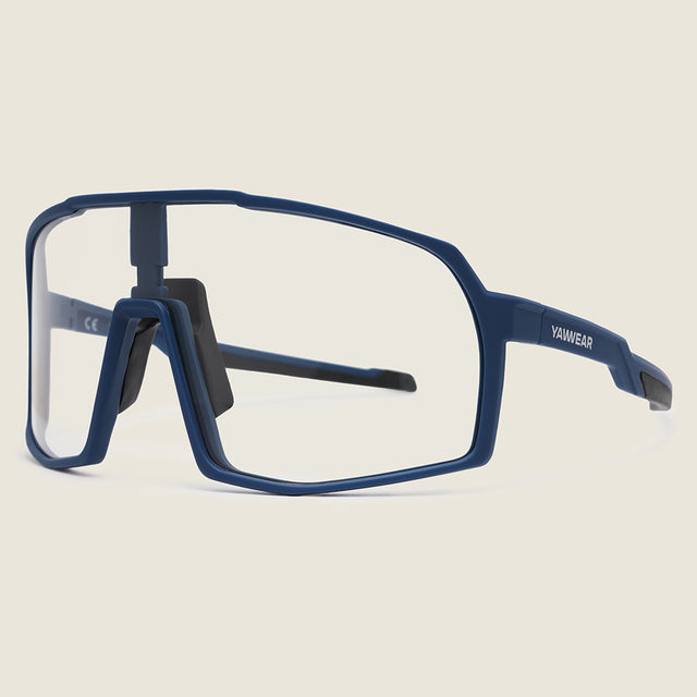 Calvisio Photochromic Sunglasses (Matt Blueprint/Photochromic) #contain
