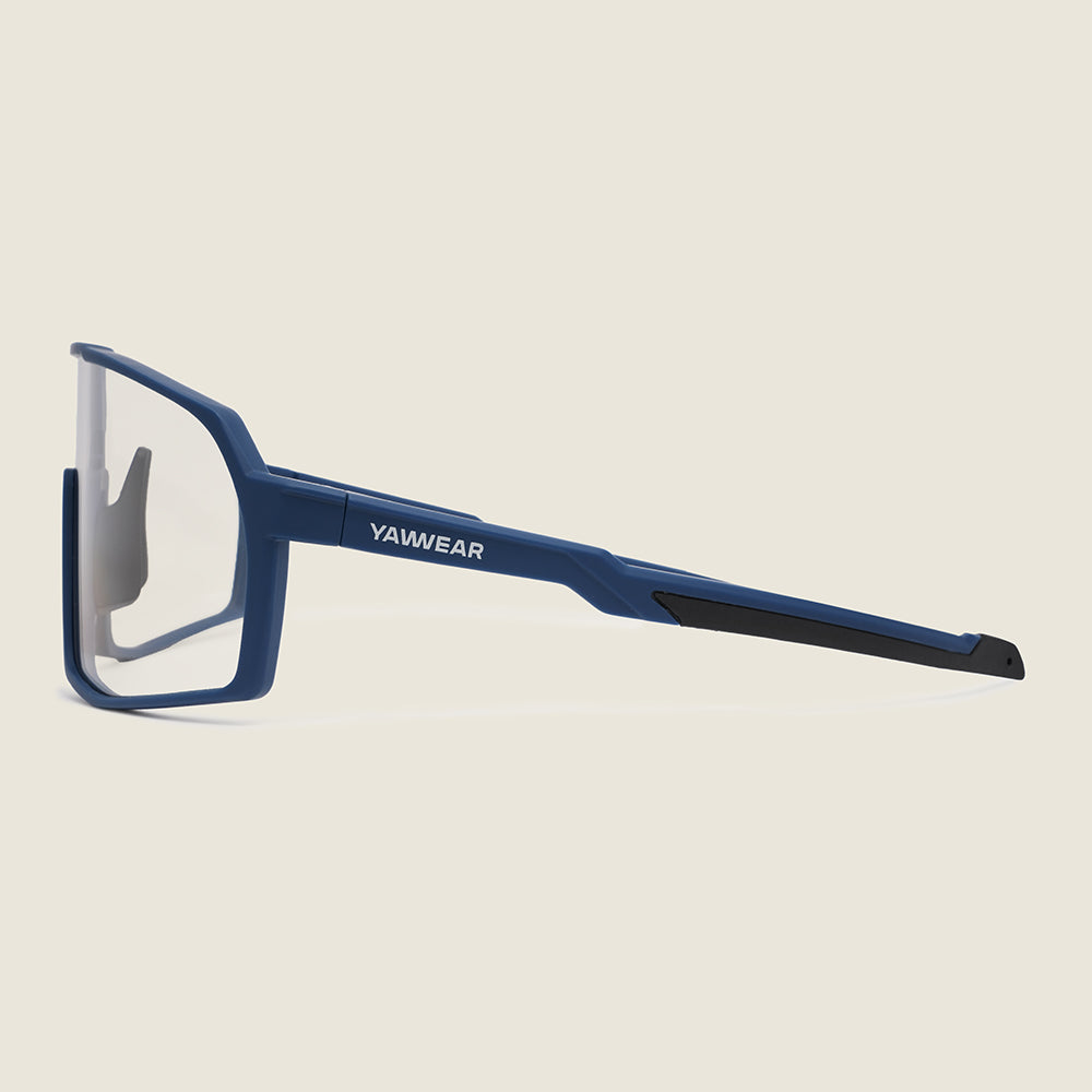 Calvisio Photochromic Sunglasses (Matt Blueprint/Photochromic) #contain