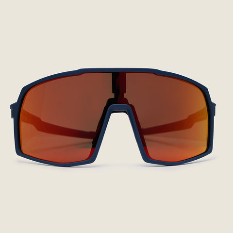 Calvisio Sunglasses (Matt Blueprint/Orange) #contain