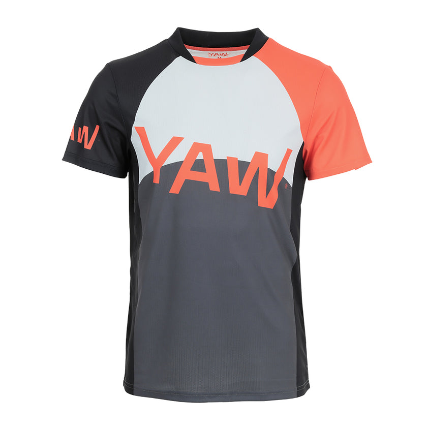 Mens Alaska Cycling Jersey (Orange) #contain