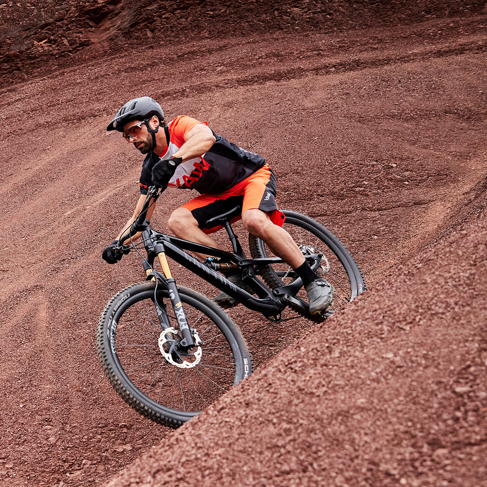 Mens Alaska Cycling Jersey (Orange)