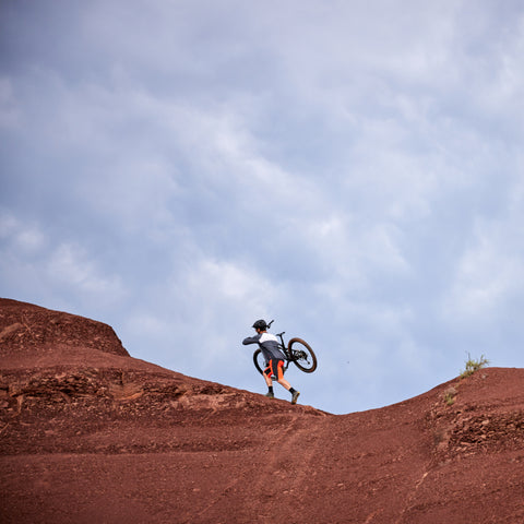 Mens Alaska Cycling Jersey (Orange)