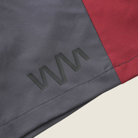 Mens Alpage Shorts (Nine Iron/New Maroon)