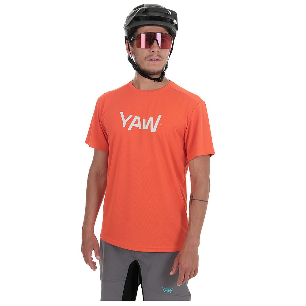 Mens Ararat Cycling Jersey (Orange)