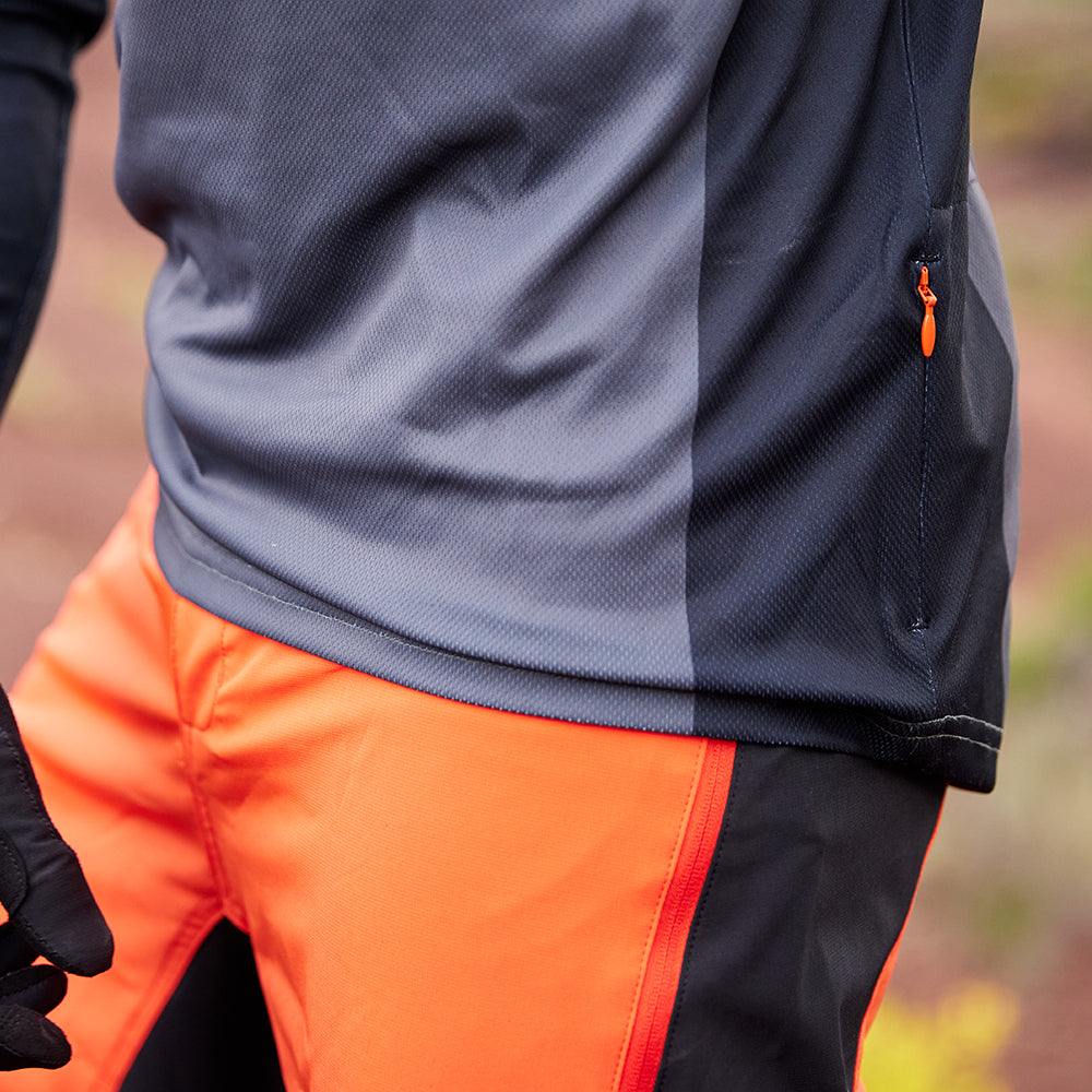 Mens Aravalli Cycling Shorts (Orange)