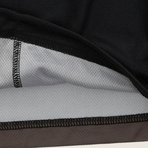 Mens Atray Long Sleeve Jersey (Black/Teak)