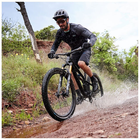 Mens Aures Long Sleeve Cycling Jersey (Anthracite)