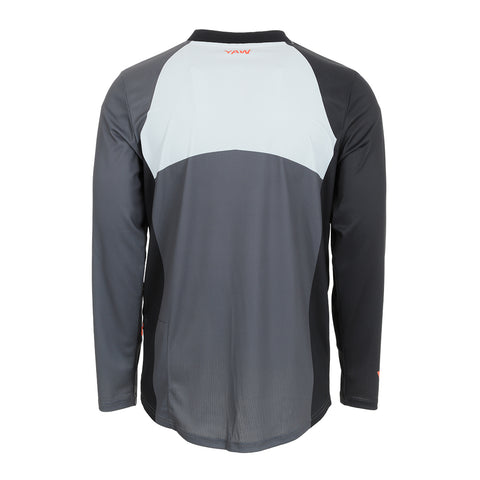 Mens Aures Long Sleeve Cycling Jersey (Orange) #contain