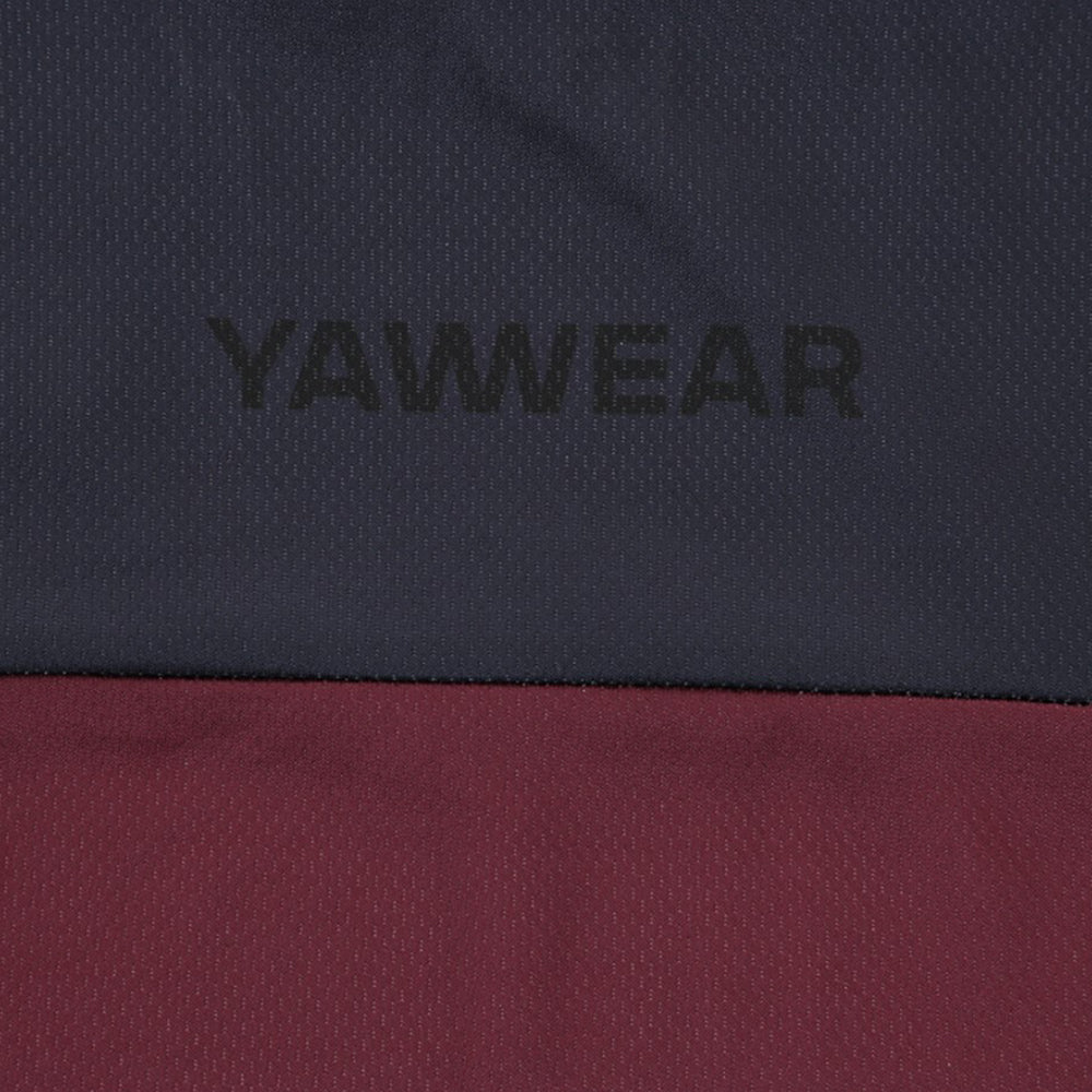 Mens Hattock Short Sleeve Jersey (New Maroon/Nine Iron)