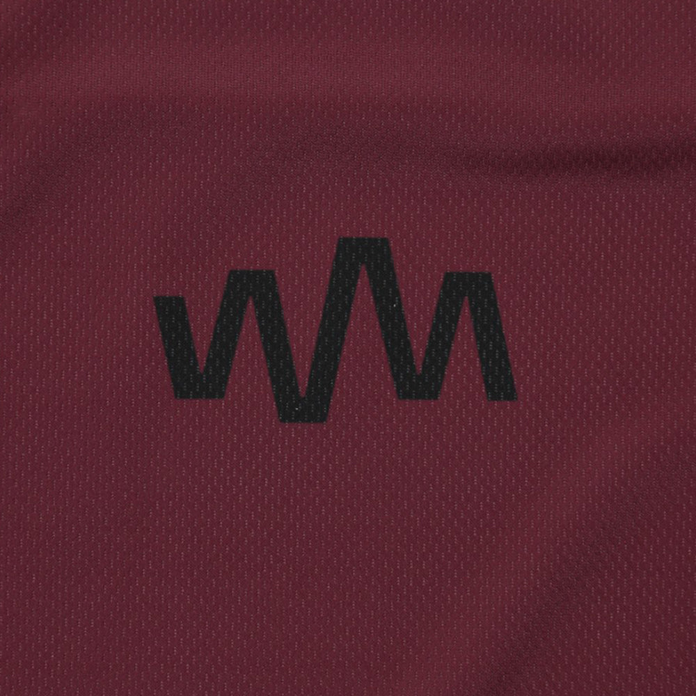 Mens Hattock Short Sleeve Jersey (New Maroon/Nine Iron)