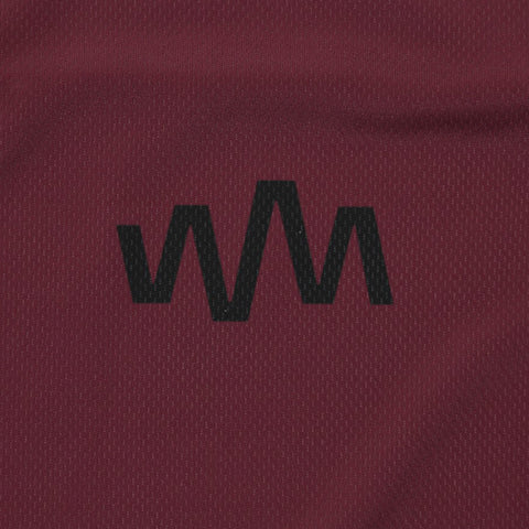Mens Hattock Short Sleeve Jersey (New Maroon/Nine Iron)