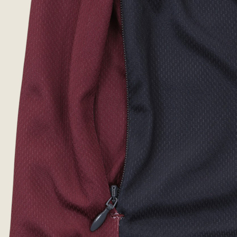 Mens Hattock Short Sleeve Jersey (New Maroon/Nine Iron)