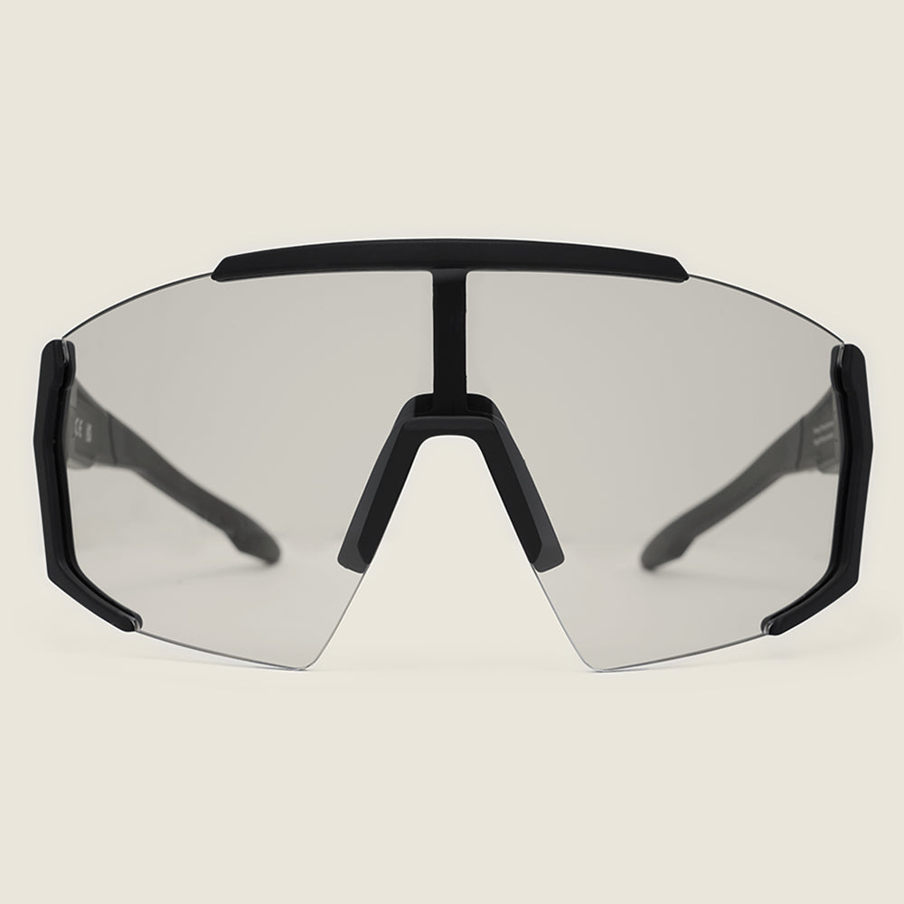 Pleney Photochromic Sunglasses (Matt Black/Photochromic) #contain
