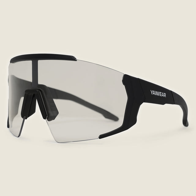 Pleney Photochromic Sunglasses (Matt Black/Photochromic) #contain