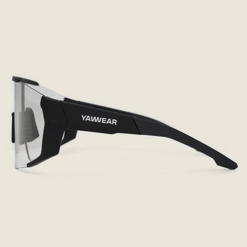 Pleney Photochromic Sunglasses (Matt Black/Photochromic) #contain