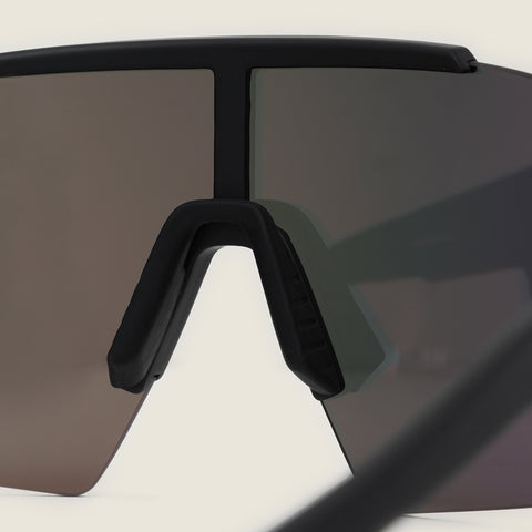 Pleney Sunglasses (Matt Black/Orange)