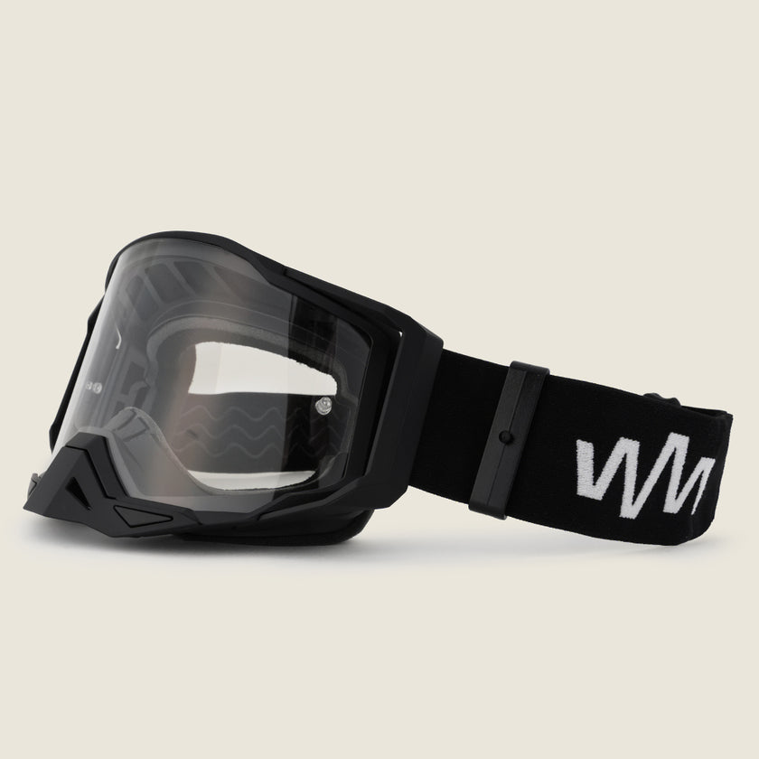 Portal MTB Goggles (Black/Clear) #contain