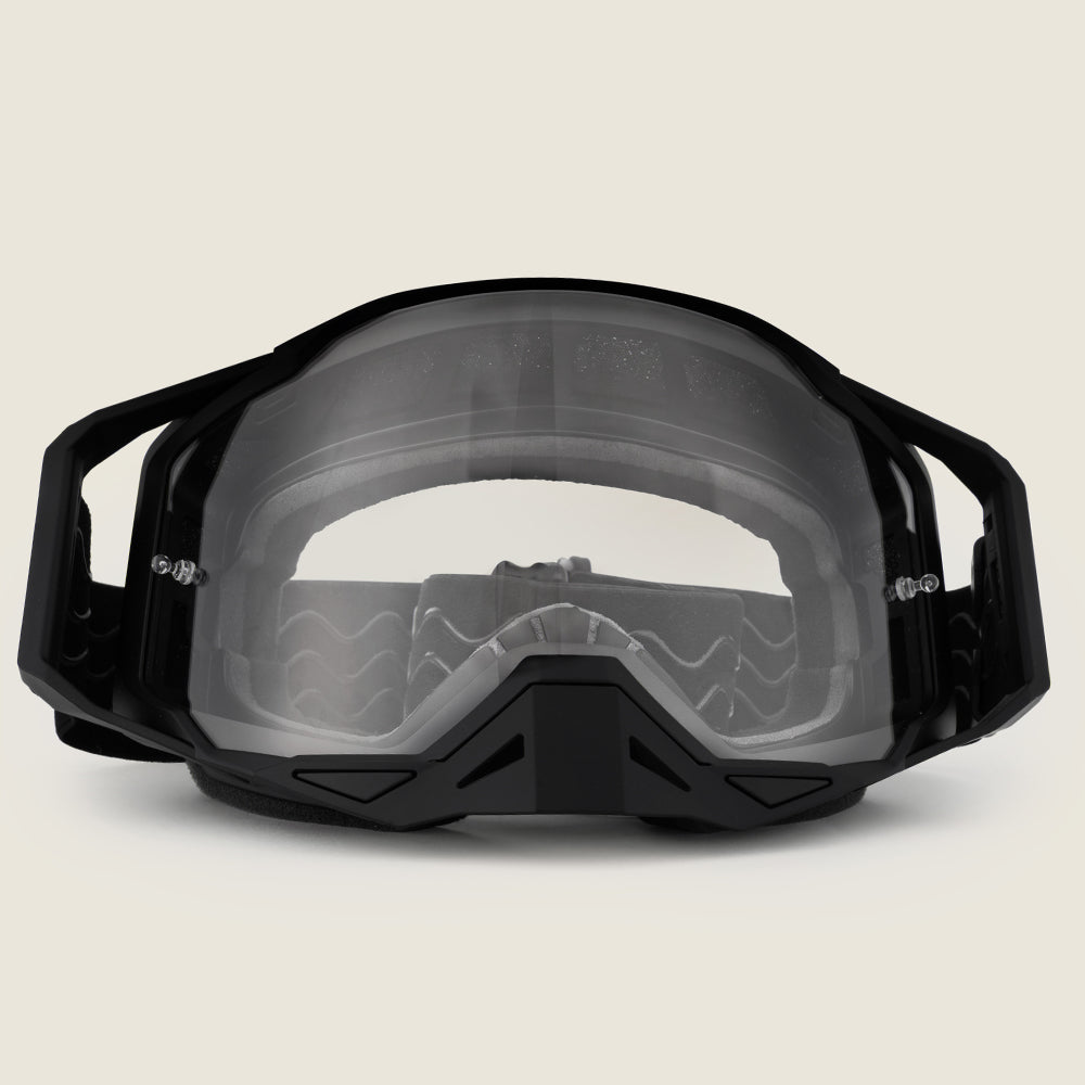 Portal MTB Goggles (Black/Clear) #contain