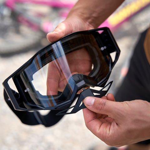 Portal MTB Goggles (Black/Clear)